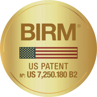 Logo de patente americana de BIRM